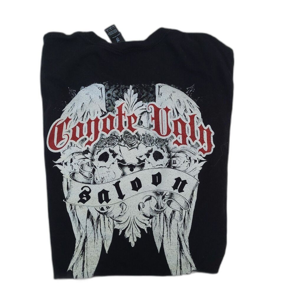 Y2k Coyote Ugly Saloon San Antonio Wings Skulls
